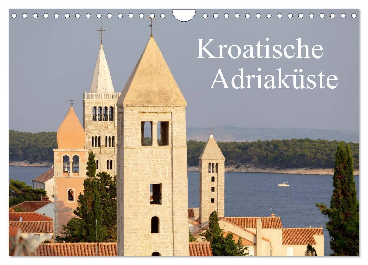 Cover: 9783435737468 | Kroatische Adriaküste (Wandkalender 2025 DIN A4 quer), CALVENDO...