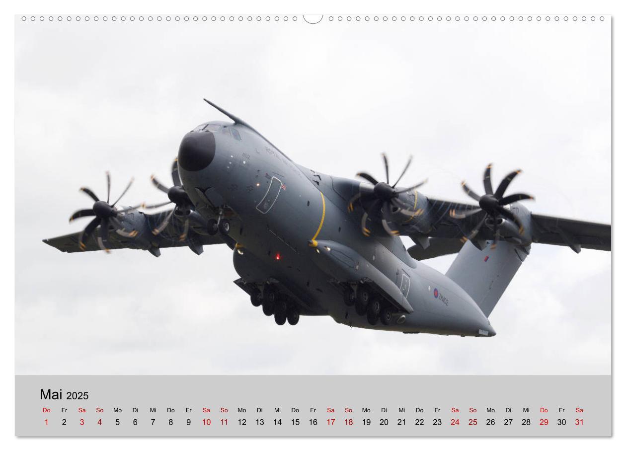 Bild: 9783435375196 | Transportflugzeug Airbus A400M Atlas (Wandkalender 2025 DIN A2...