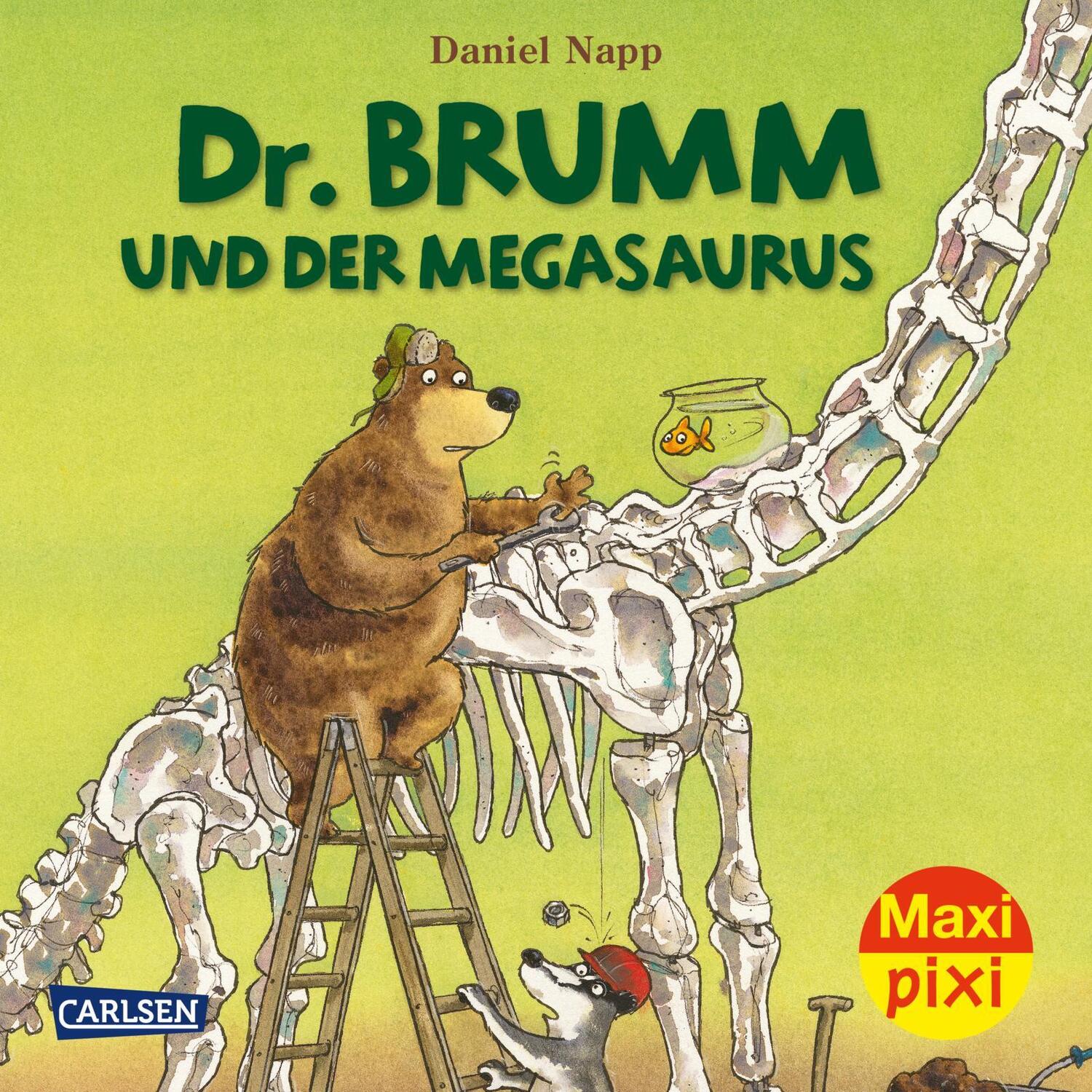 Cover: 9783551054869 | Maxi Pixi 375: VE 5: Dr. Brumm und der Megasaurus (5 Exemplare) | Napp