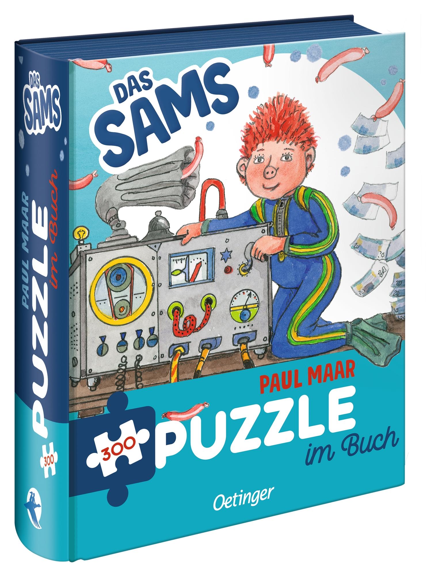 Cover: 4260512187804 | Das Sams. Puzzle im Buch. 300 Teile, Format 48 x 34 cm | Maar (u. a.)