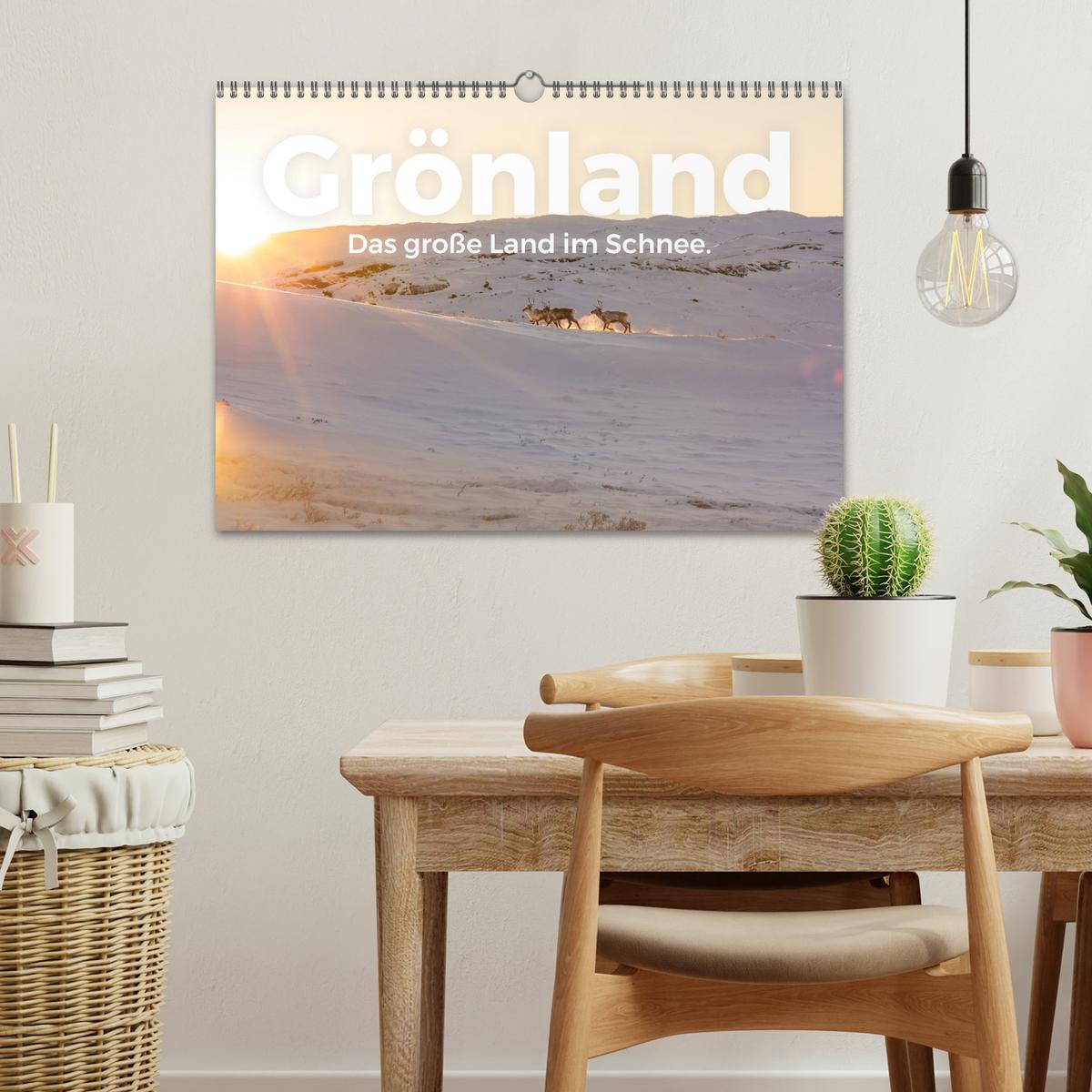 Bild: 9783435008032 | Grönland - Das große Land im Schnee. (Wandkalender 2025 DIN A3...