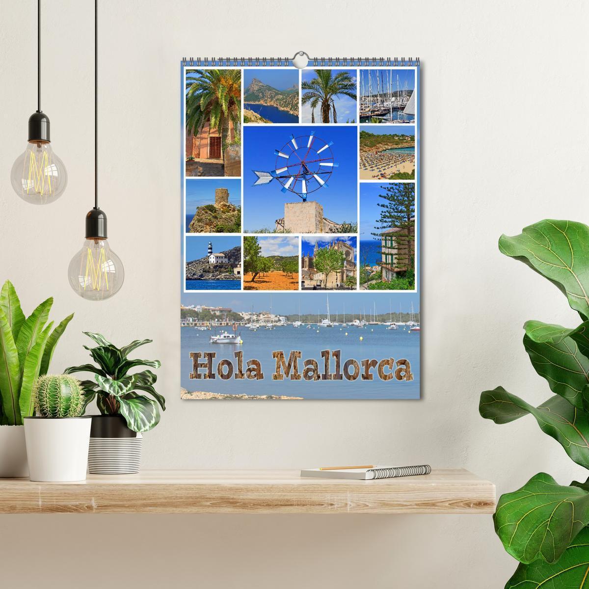 Bild: 9783435988211 | Hola Mallorca (Wandkalender 2025 DIN A3 hoch), CALVENDO Monatskalender