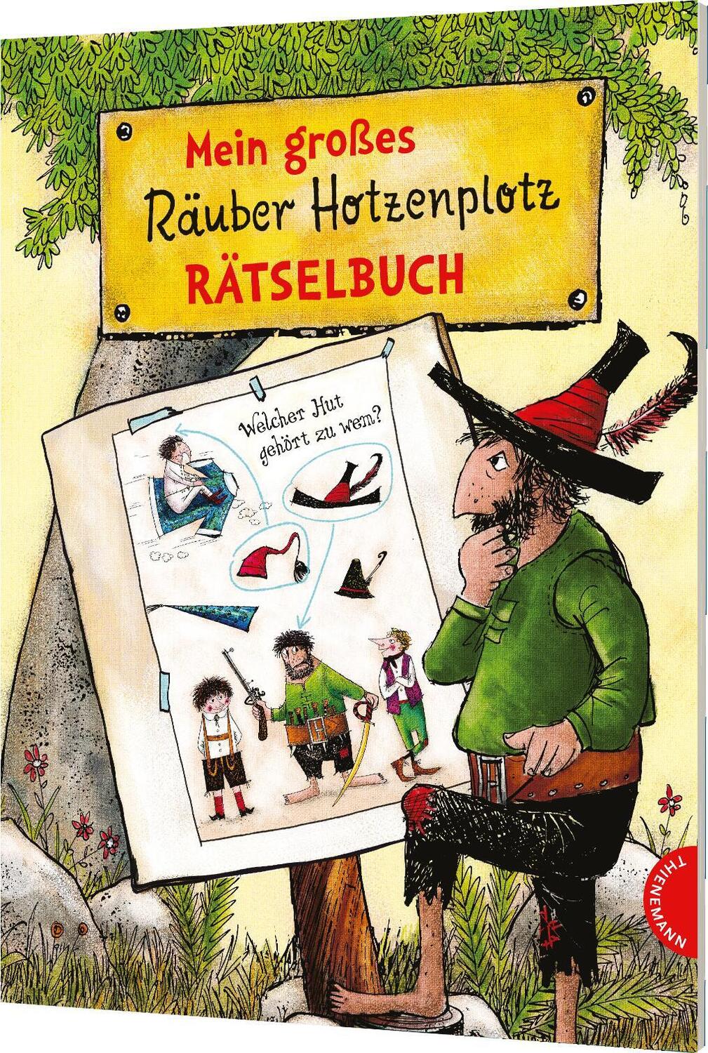 Cover: 9783522185042 | Mein großes Räuber Hotzenplotz-Rätselbuch | Otfried Preußler | Buch