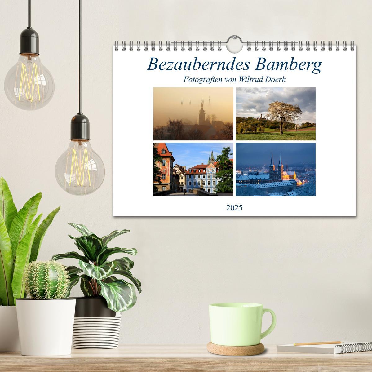 Bild: 9783435536283 | Bezauberndes Bamberg (Wandkalender 2025 DIN A4 quer), CALVENDO...