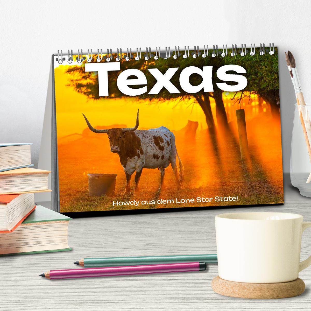 Bild: 9783457181096 | Texas - Howdy aus dem Lone Star State! (Tischkalender 2025 DIN A5...