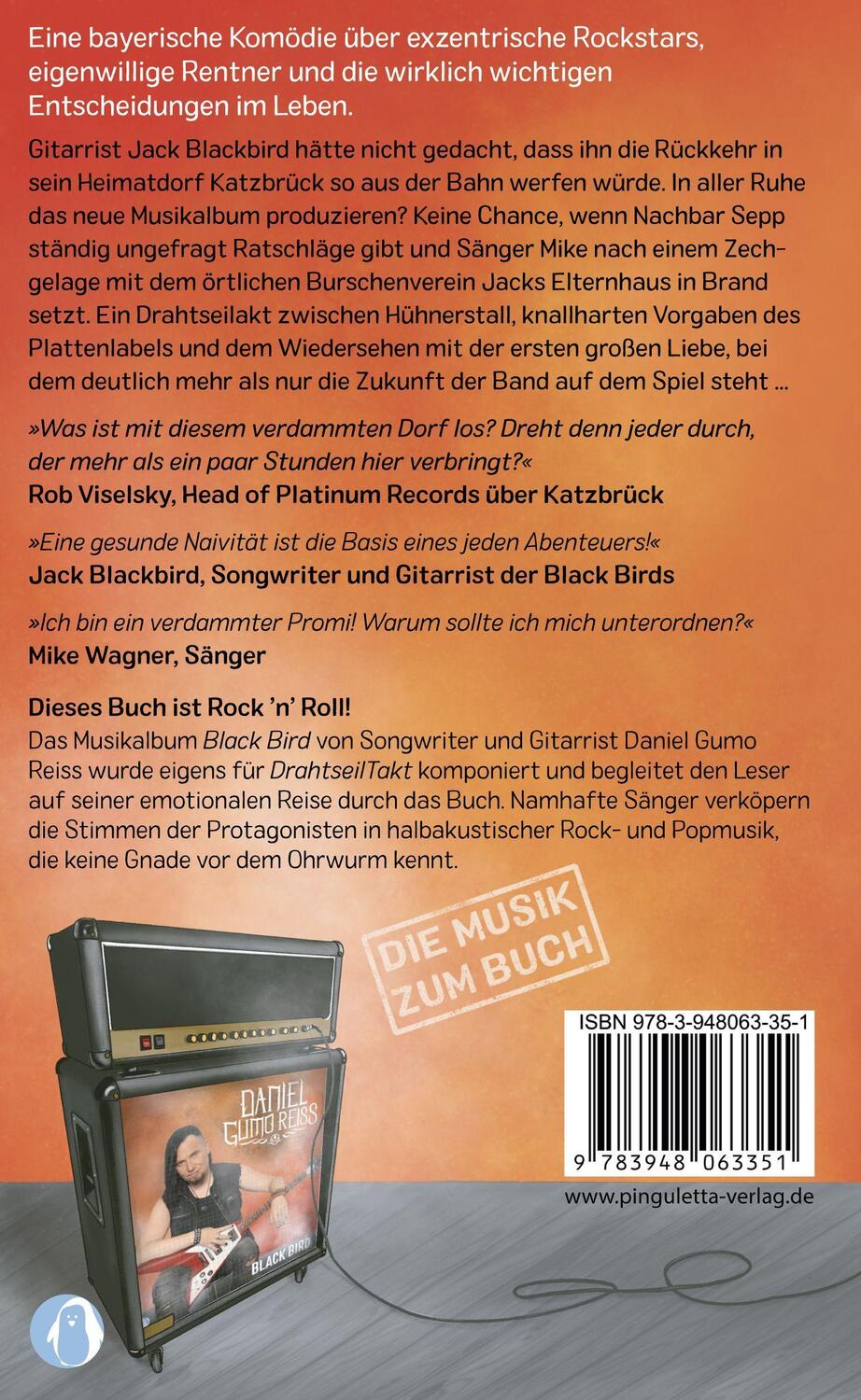 Bild: 9783948063351 | DrahtseilTakt | Jack Blackbird in Katzbrück | Antonia Vitz | Buch