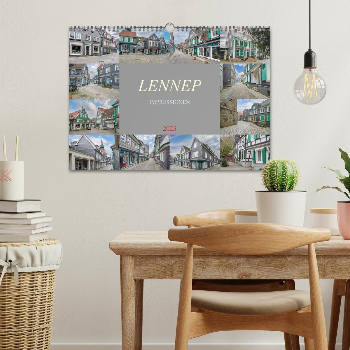 Bild: 9783383968358 | Lennep Impressionen (Wandkalender 2025 DIN A3 quer), CALVENDO...