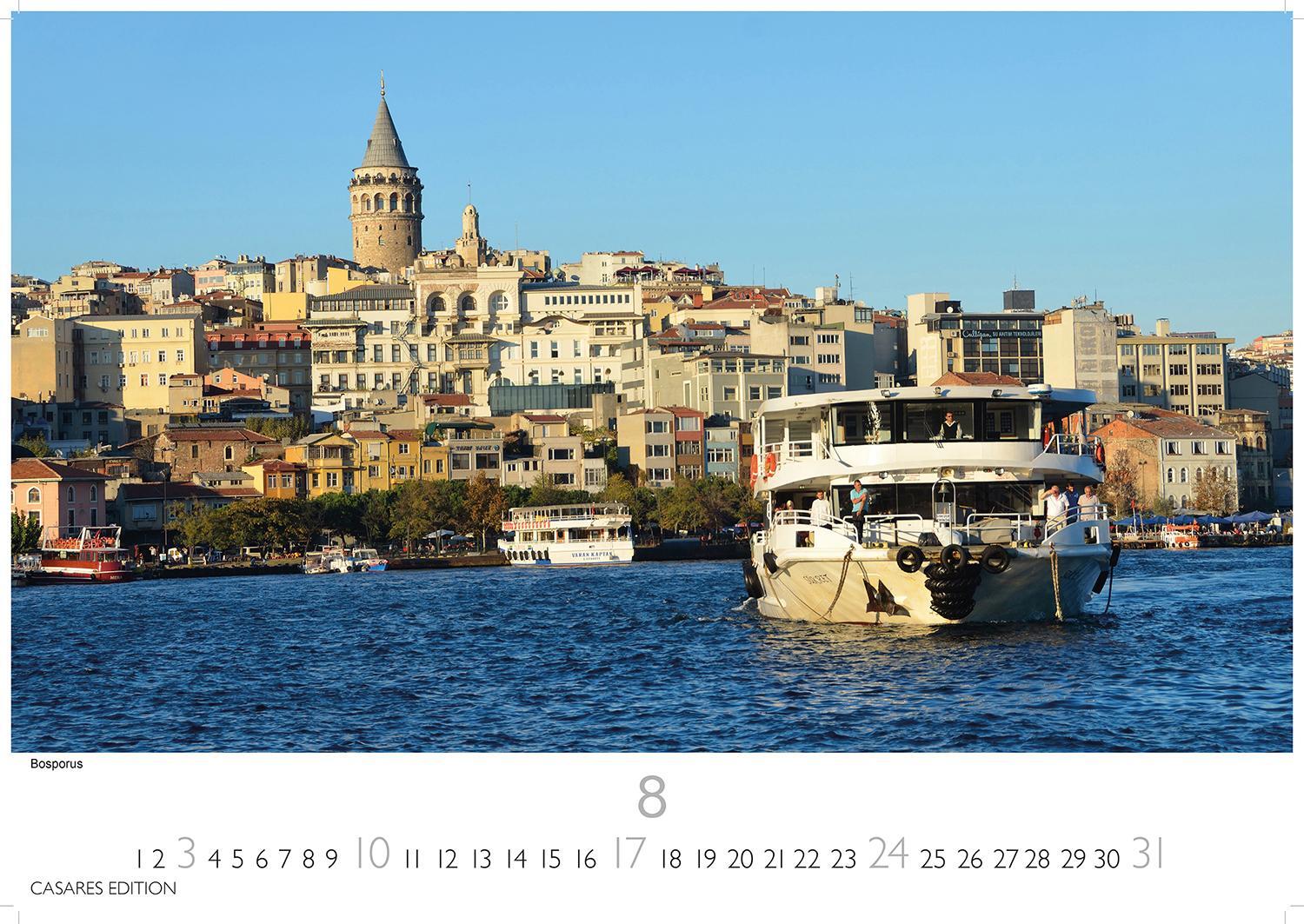 Bild: 9781835240854 | Istanbul 2025 S 24x35 cm | Kalender | 14 S. | Deutsch | 2025