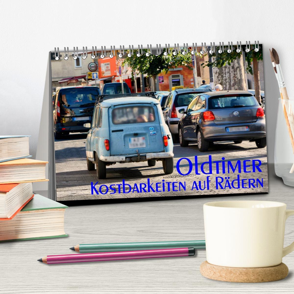 Bild: 9783435492114 | Oldtimer - Kostbarkeiten auf Rädern (Tischkalender 2025 DIN A5...