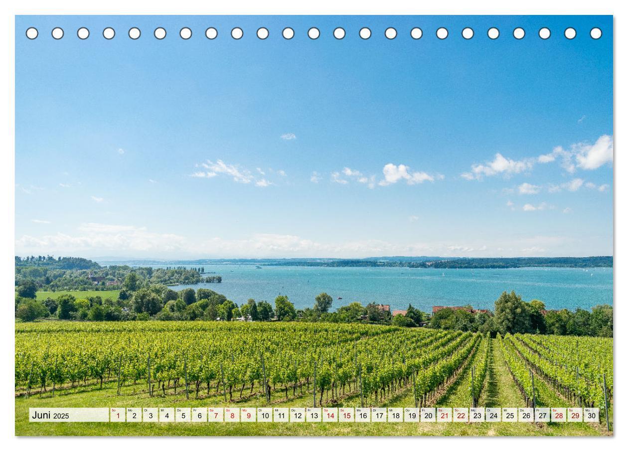 Bild: 9783435070886 | Traumhafter Bodensee (Tischkalender 2025 DIN A5 quer), CALVENDO...