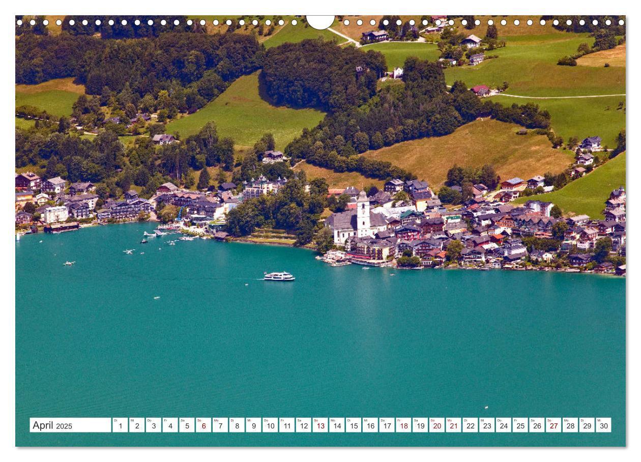 Bild: 9783435386123 | Der schöne Wolfgangsee im Salzkammergut (Wandkalender 2025 DIN A3...