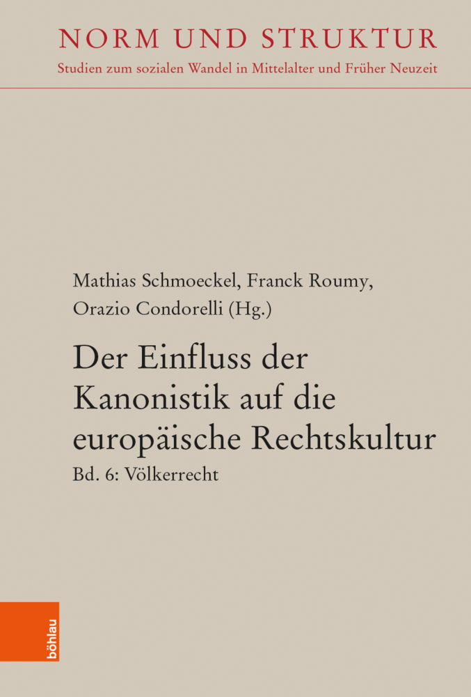 Cover: 9783412518905 | Der Einfluss der Kanonistik auf die europäische Rechtskultur; . | Buch