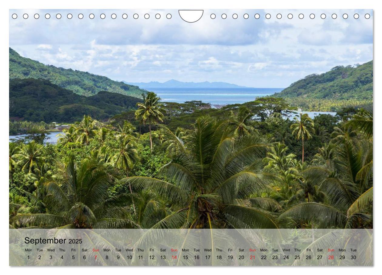 Bild: 9781325960781 | French Polynesia Paradise in the South Pacific (Wall Calendar 2025...