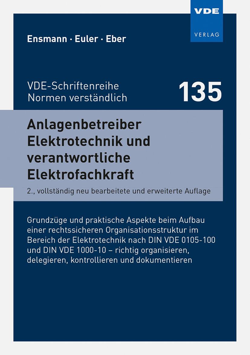 Bild: 9783800741625 | Anlagenbetreiber Elektrotechnik und verantwortliche Elektrofachkraft