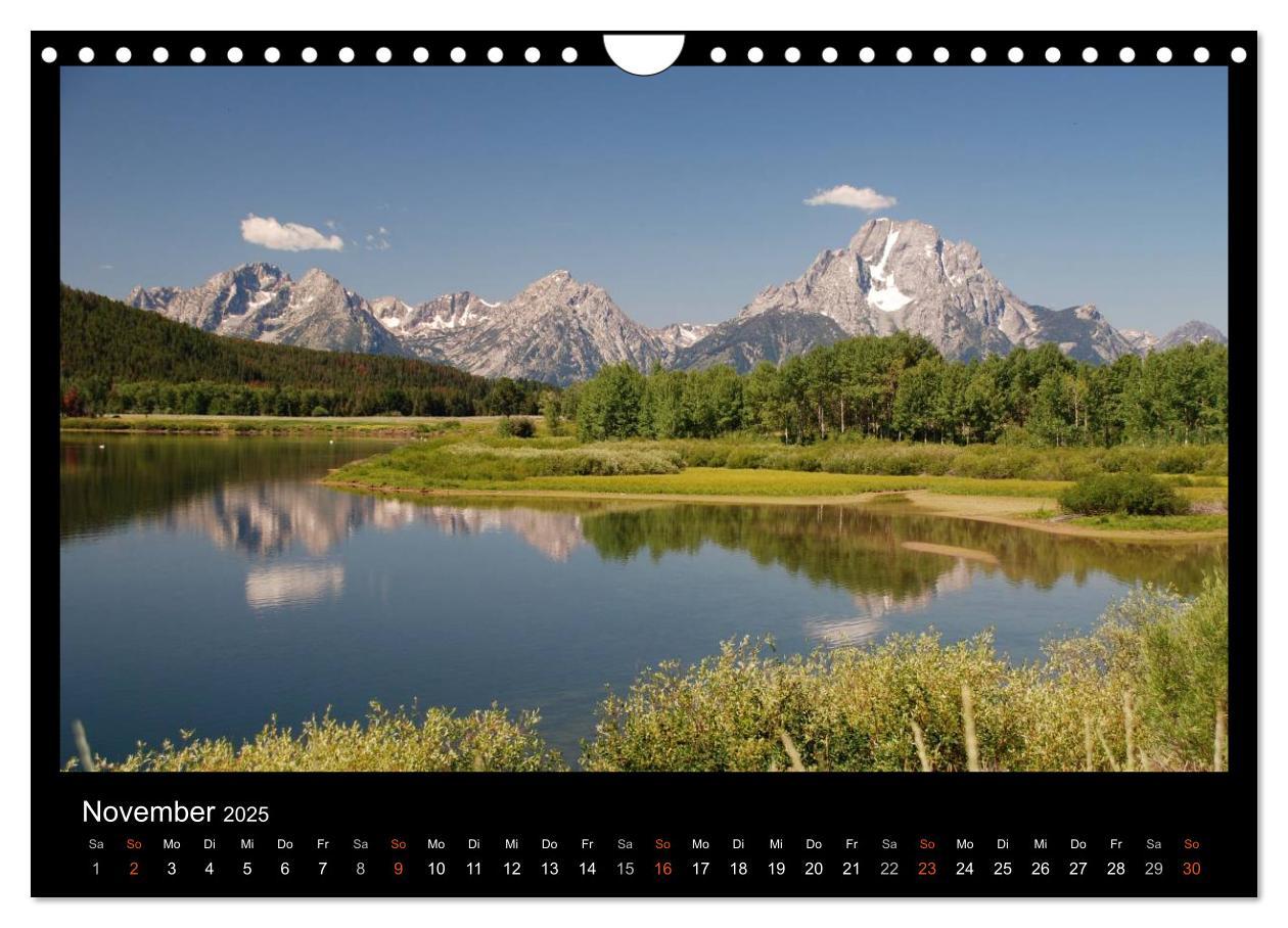 Bild: 9783435741960 | USA - Nordwesten (Wandkalender 2025 DIN A4 quer), CALVENDO...