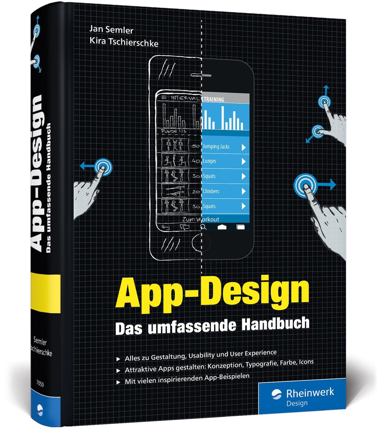 Cover: 9783836270502 | App-Design | Jan Semler (u. a.) | Buch | Rheinwerk Design | 680 S.