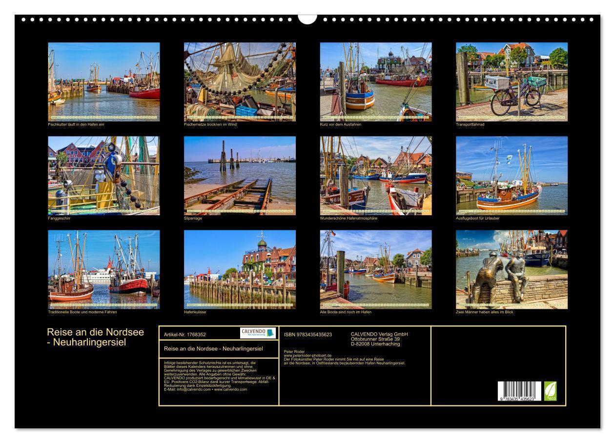 Bild: 9783435435623 | Reise an die Nordsee - Neuharlingersiel (Wandkalender 2025 DIN A2...