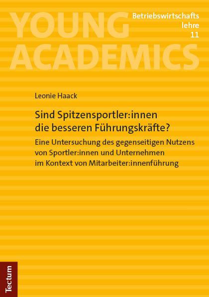 Cover: 9783689002305 | Sind Spitzensportler:innen die besseren Führungskräfte? | Leonie Haack