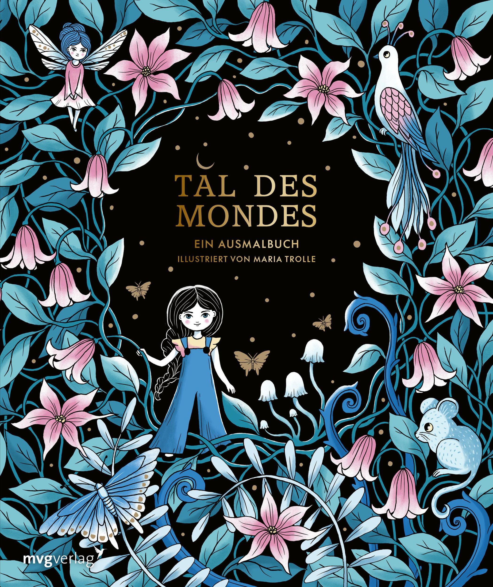 Cover: 9783747405000 | Tal des Mondes - Ein Ausmalbuch | Maria Trolle | Taschenbuch | 88 S.