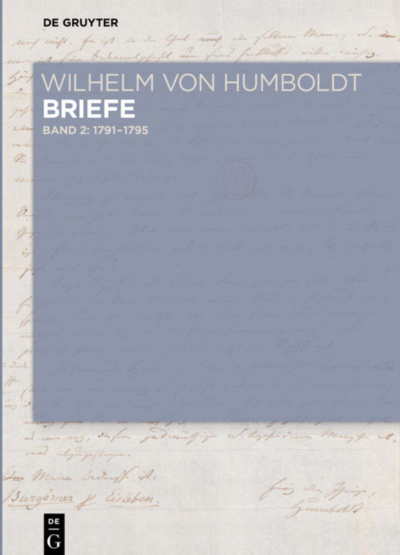 Cover: 9783110375084 | Briefe Juli 1791 bis Juni 1795 | Philip Mattson | Buch | XIII | 2015