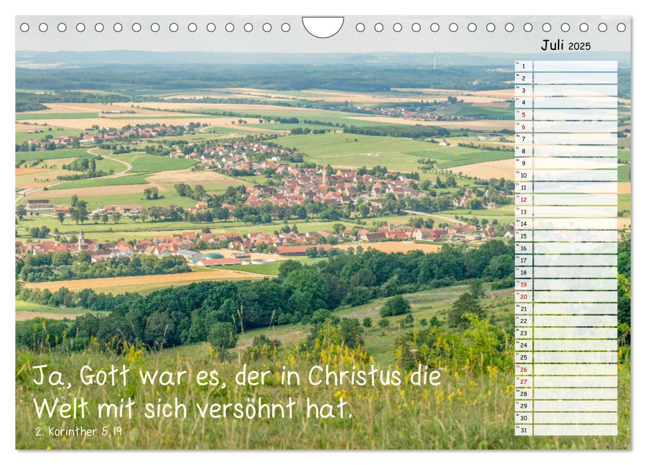 Bild: 9783435279623 | Heimat Hesselberg (Wandkalender 2025 DIN A4 quer), CALVENDO...