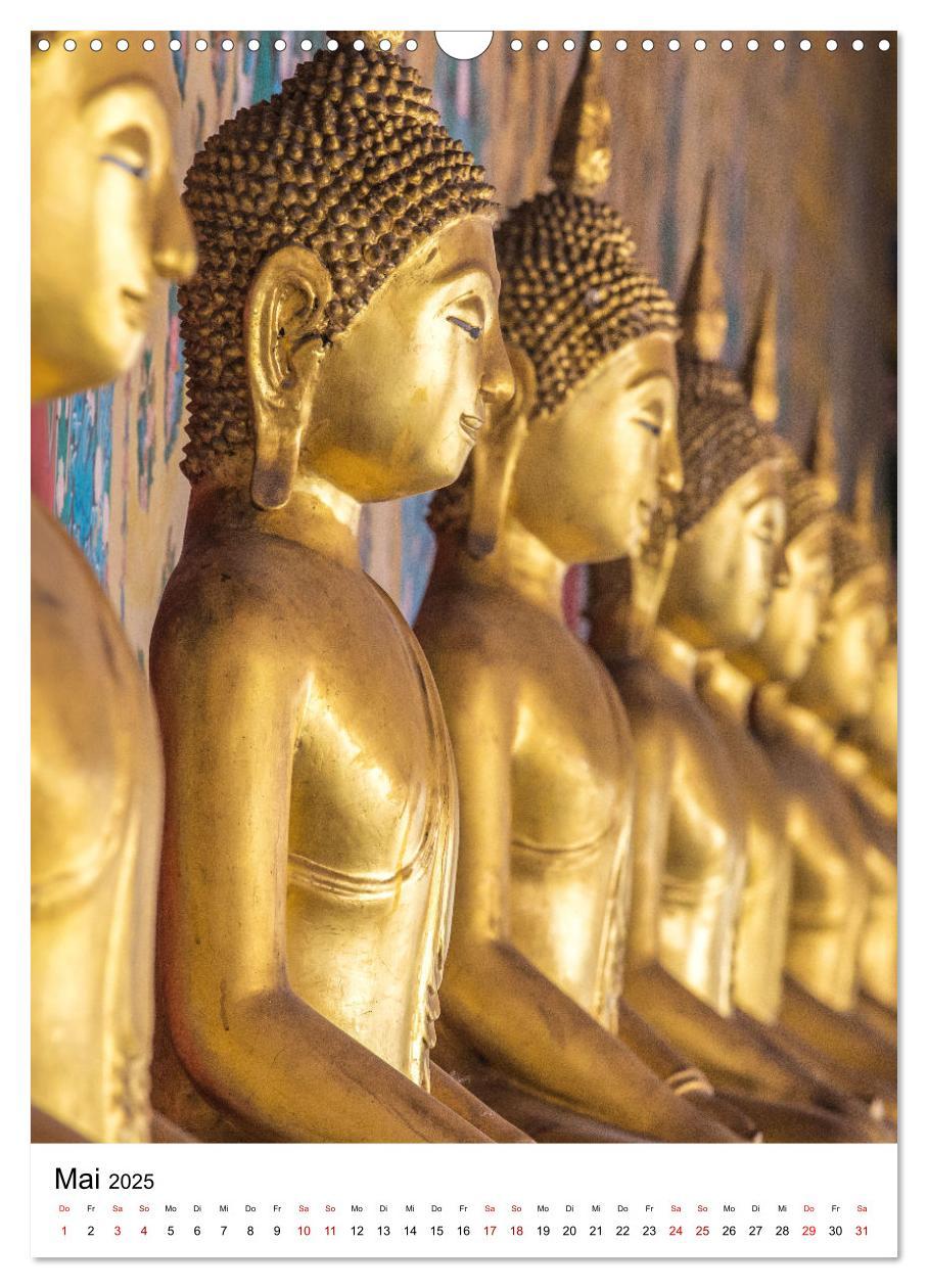 Bild: 9783435891948 | Buddhas im Glück (Wandkalender 2025 DIN A3 hoch), CALVENDO...