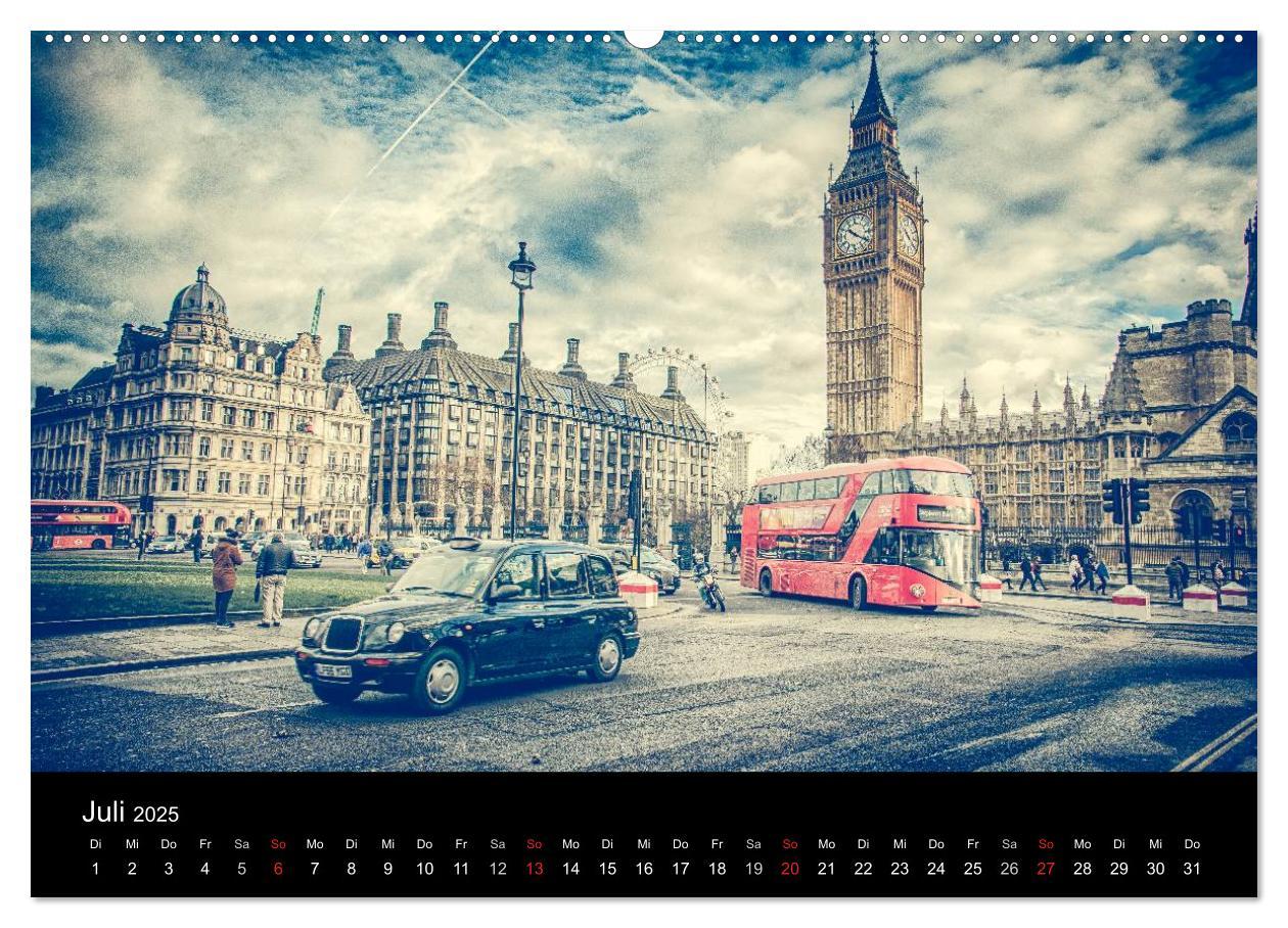 Bild: 9783435479191 | London an der Themse (hochwertiger Premium Wandkalender 2025 DIN A2...