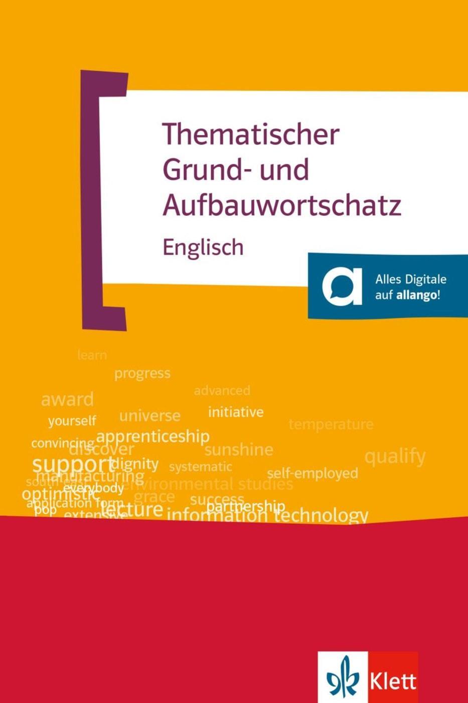 Cover: 9783125195158 | Thematischer Grund- und Aufbauwortschatz Englisch | Buch + MP3-CD