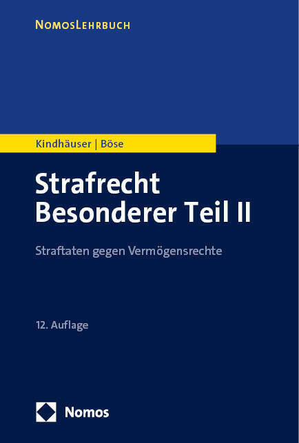 Cover: 9783848786626 | Strafrecht Besonderer Teil II | Straftaten gegen Vermögensrechte