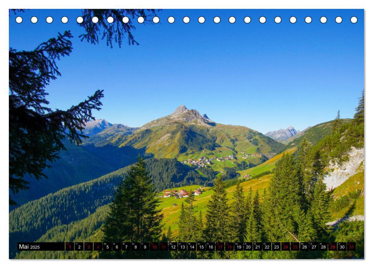 Bild: 9783435186037 | Wunderschönes Lechtal (Tischkalender 2025 DIN A5 quer), CALVENDO...