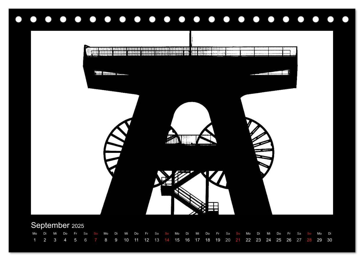 Bild: 9783435580316 | Ruhrpott und Niederrhein in Schwarzweiß (Tischkalender 2025 DIN A5...