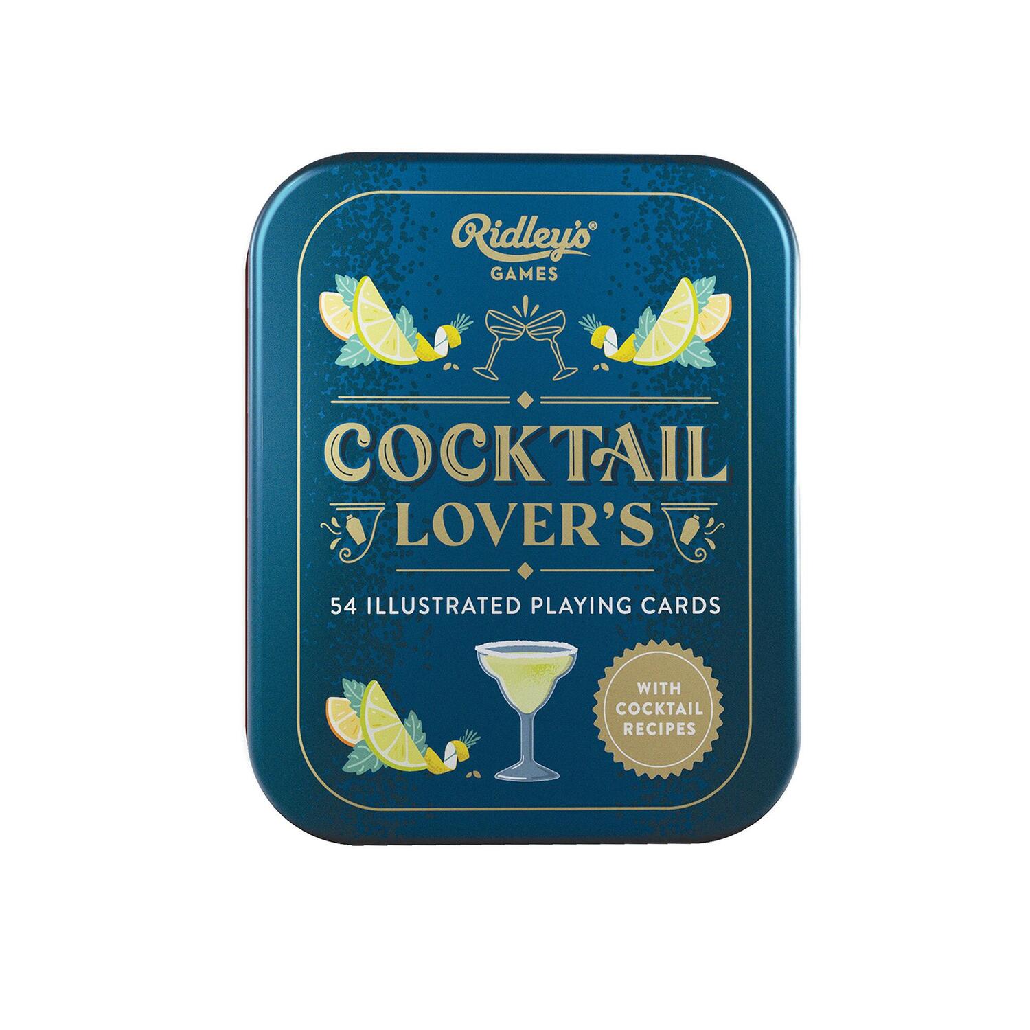 Cover: 9781797229157 | Cocktail Lover's Playing Cards | Ridley'S Games | Box | Englisch