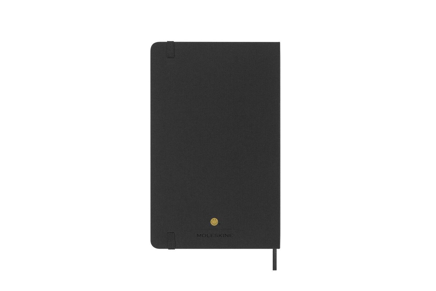 Bild: 8056598855081 | Moleskine Limited Edition Notebook Smiley, Large, Ruled, Black,...