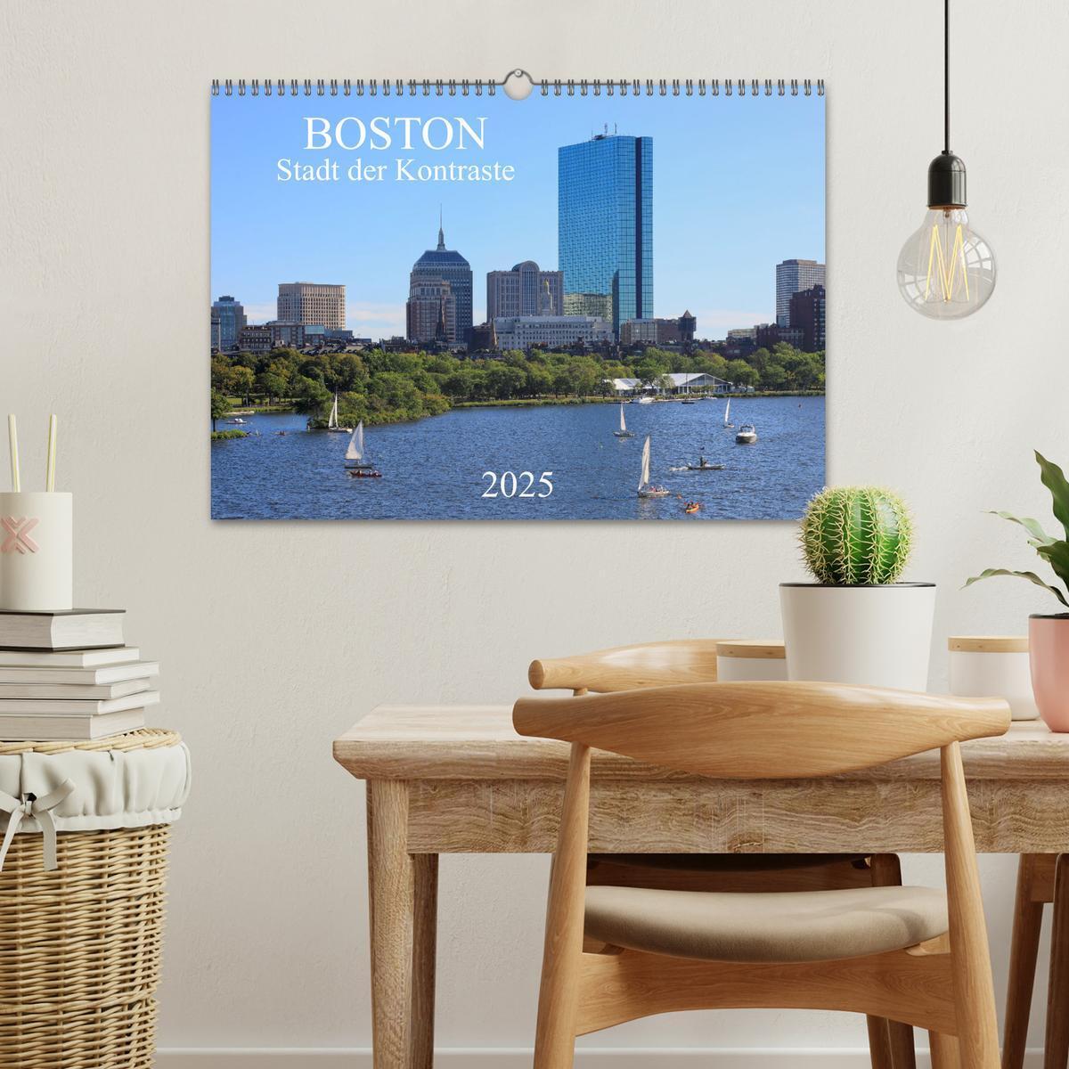 Bild: 9783435107728 | Boston - Stadt der Kontraste (Wandkalender 2025 DIN A3 quer),...