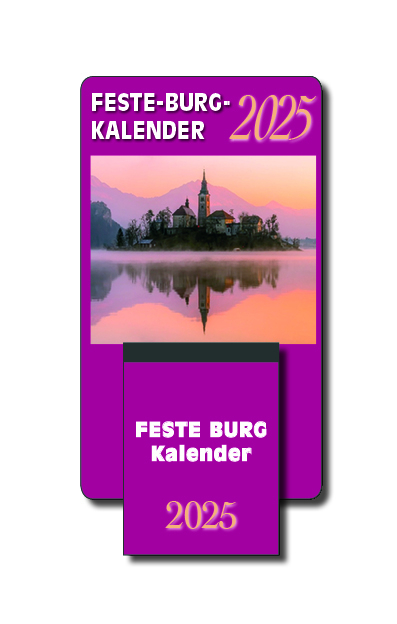 Cover: 9783946083849 | Feste-Burg-Abreißkalender 2025 | Tägliche Andachten und Gebete | Adam