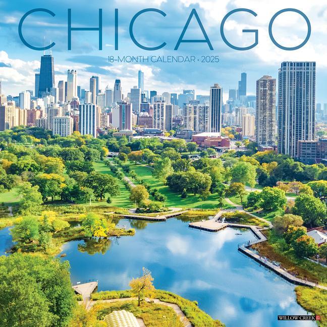 Cover: 9781549242298 | Chicago 2025 12 X 12 Wall Calendar | Willow Creek Press | Kalender