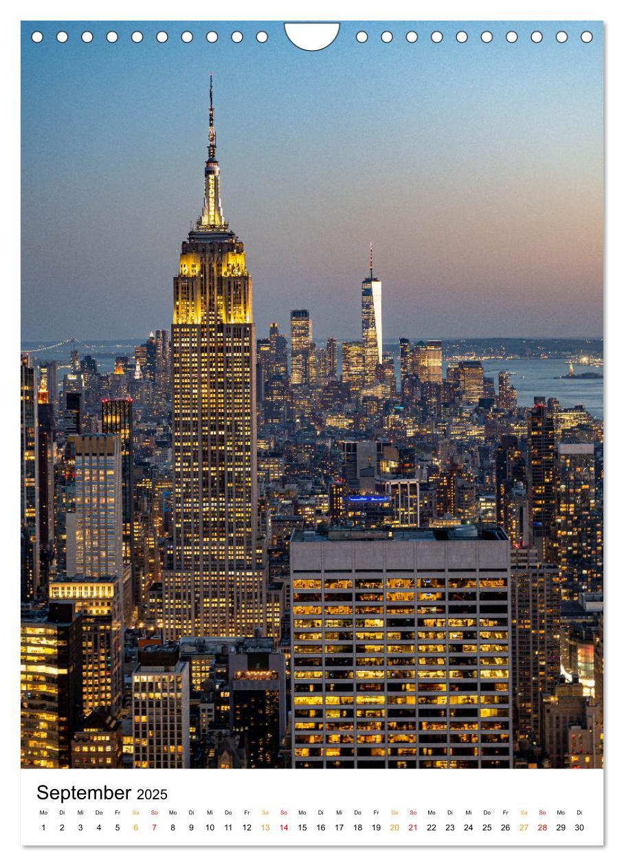 Bild: 9783435845460 | New York, Facetten einer Stadt (Wandkalender 2025 DIN A4 hoch),...