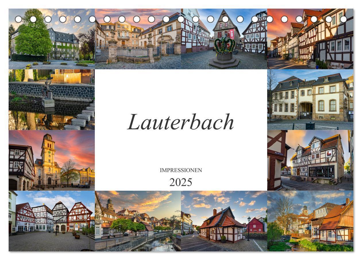 Cover: 9783435025091 | Lauterbach Impressionen (Tischkalender 2025 DIN A5 quer), CALVENDO...