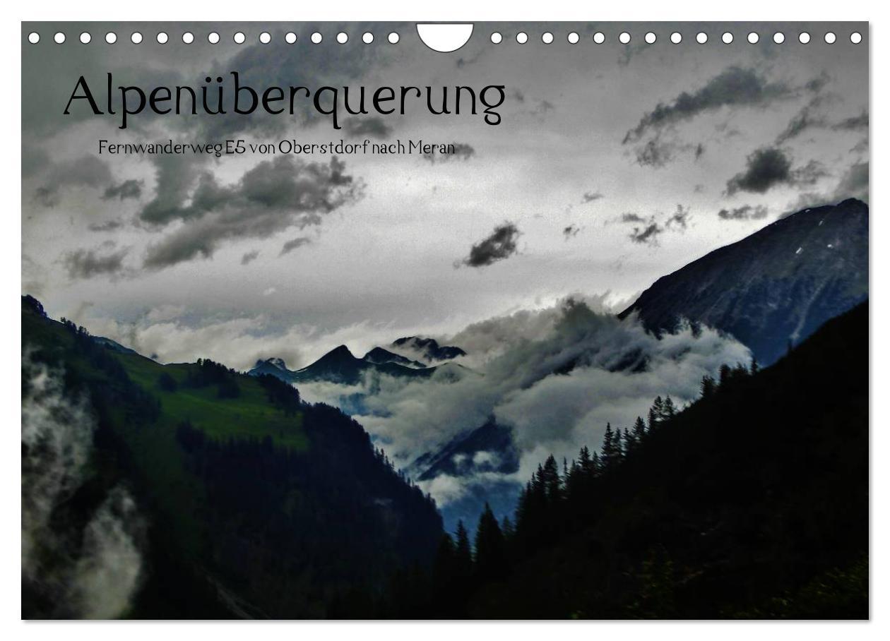 Cover: 9783435794706 | Alpenüberquerung (Wandkalender 2025 DIN A4 quer), CALVENDO...