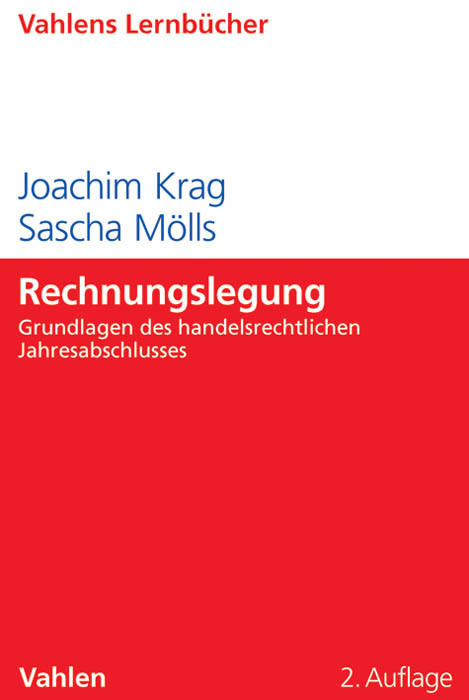 Cover: 9783800636853 | Rechnungslegung | Grundlagen des handelsrechtlichen Jahresabschlusses