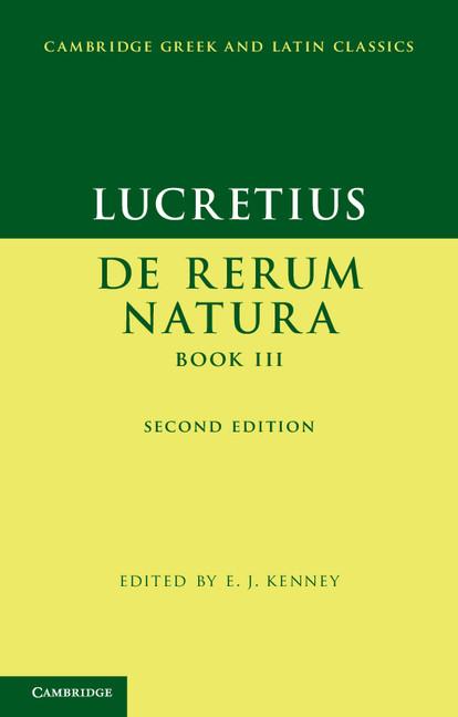 Cover: 9780521173896 | Lucretius | De Rerum Natura Book III | Lucretius | Taschenbuch | 2019