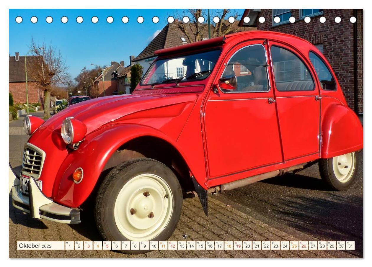 Bild: 9783435470013 | Citroën 2CV - geliebte Ente (Tischkalender 2025 DIN A5 quer),...