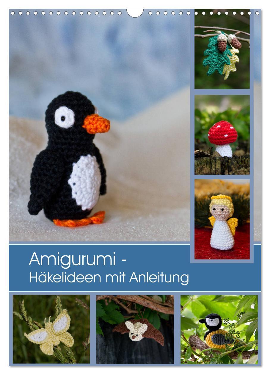 Cover: 9783435993680 | Amigurumi - Häkelideen mit Anleitung (Wandkalender 2025 DIN A3...