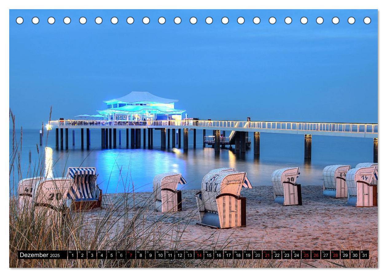 Bild: 9783435604340 | Timmendorfer Strand (Tischkalender 2025 DIN A5 quer), CALVENDO...