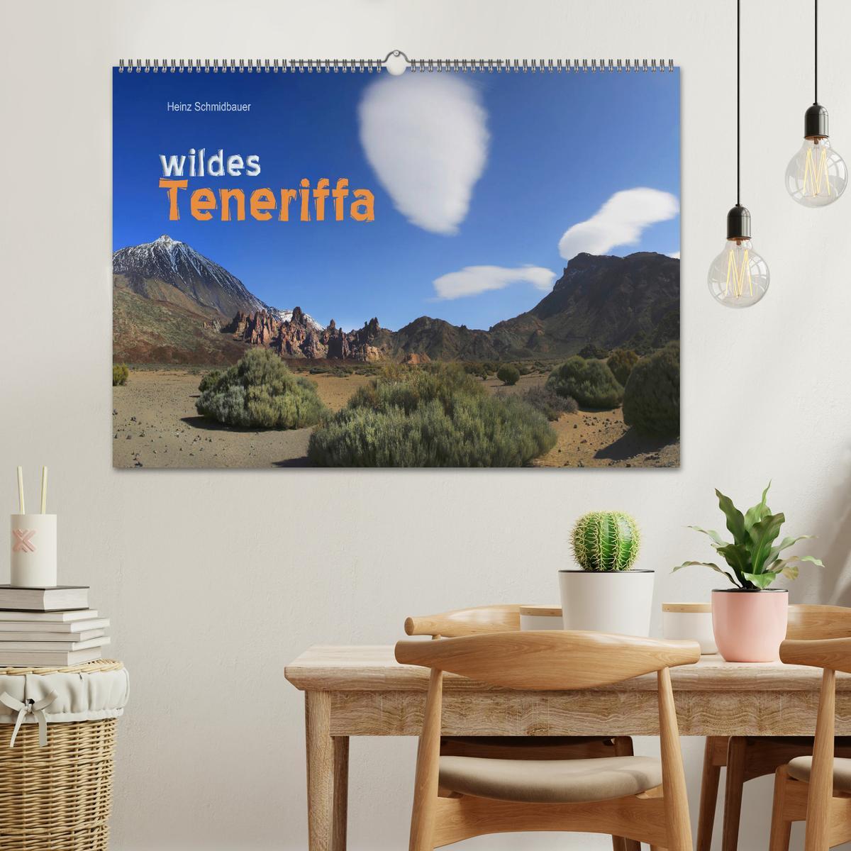 Bild: 9783435399970 | wildes Teneriffa (Wandkalender 2025 DIN A2 quer), CALVENDO...