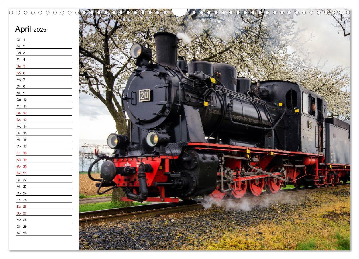 Bild: 9783435217168 | Die Mansfelder Bergwerksbahn (Wandkalender 2025 DIN A3 quer),...