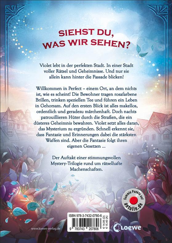 Rückseite: 9783743207806 | Rätselhafte Ereignisse in Perfect (Band 1) - Hüter der Fantasie | Buch