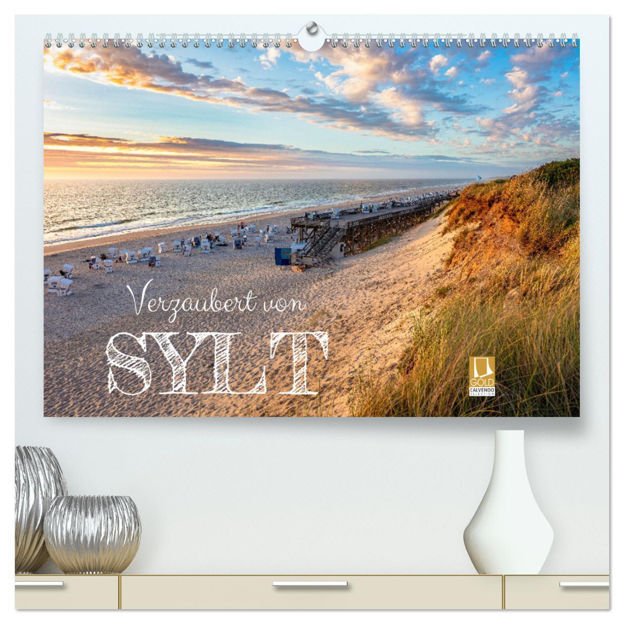 Cover: 9783383941771 | Verzaubert von Sylt (hochwertiger Premium Wandkalender 2025 DIN A2...