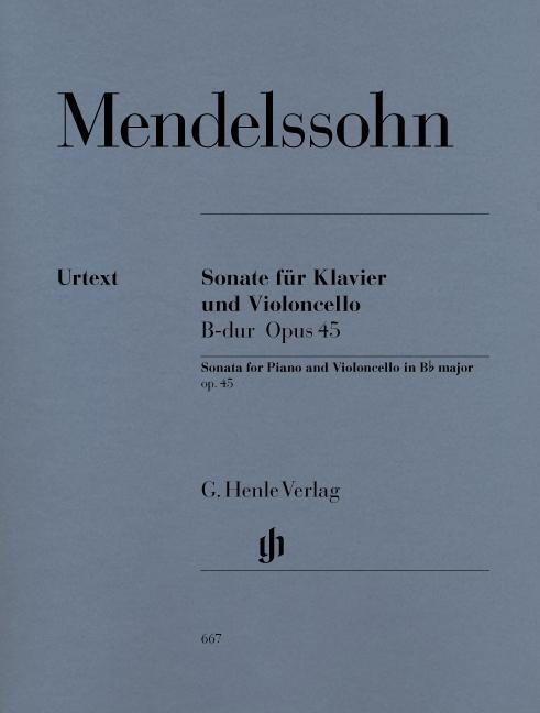 Cover: 9790201806679 | Sonate Fur Klavier Und Violoncello Op. 45 | Rudolf Elvers (u. a.)