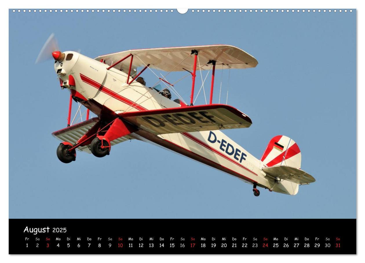 Bild: 9783435785278 | Doppeldecker - Veteranen der Lüfte (Wandkalender 2025 DIN A2 quer),...